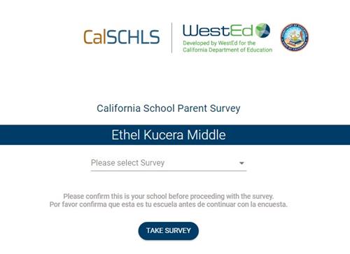 California School Parent Survey